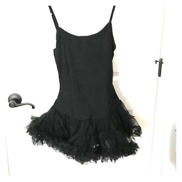 Black tutu dress