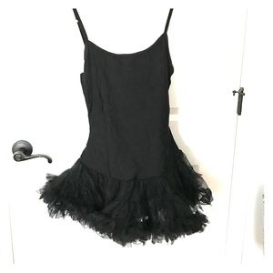 Black tutu dress
