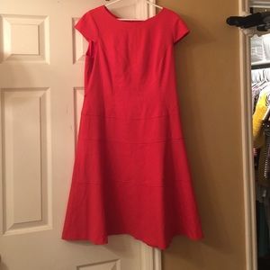 Anne Klein coral A line dress