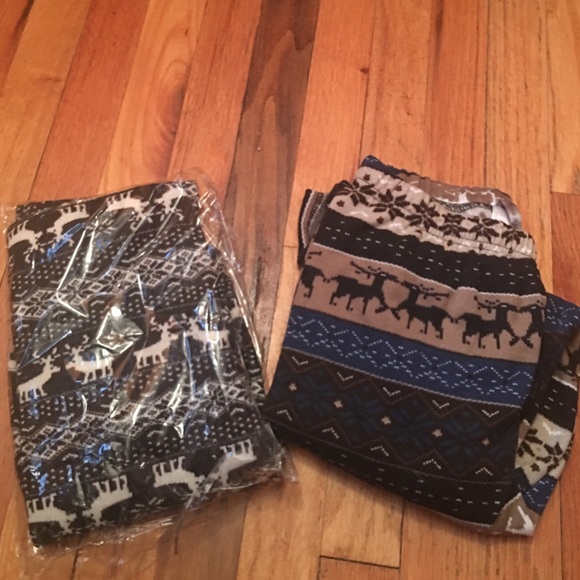 Thick holiday themed leggings
