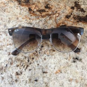 Ray ban oversized club master sunglasses