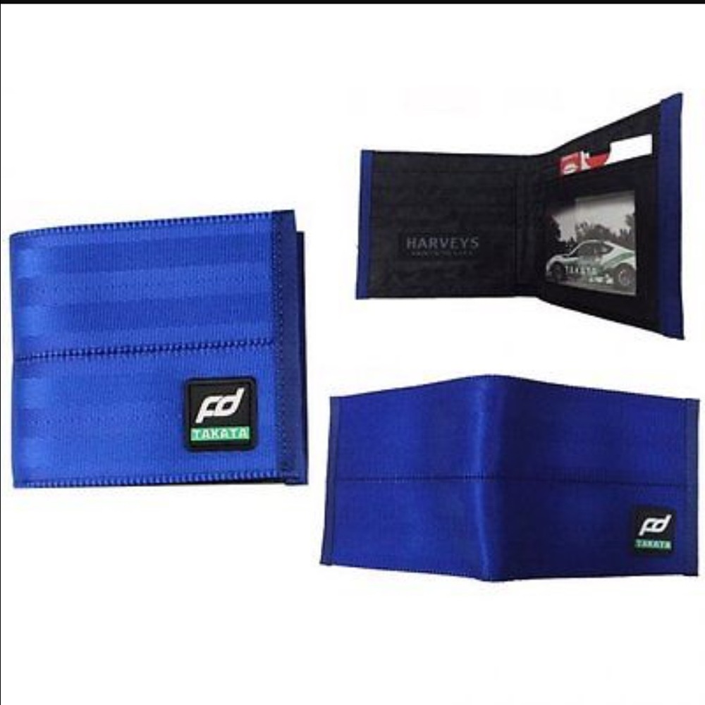 FD Takata Wallet Blue