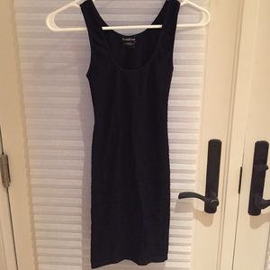 Bebe Black Sleeveless Cutout Back Dress- XS/S