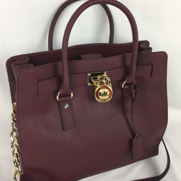 Michael Kors Handbags - Michael Kors Hamilton Large Saffiano Leather Tote