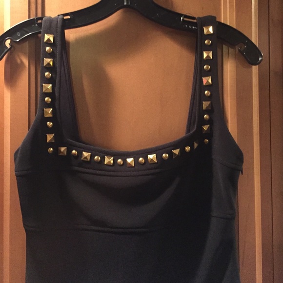 Black Cache Embellished Dress - Picture 2 of 3