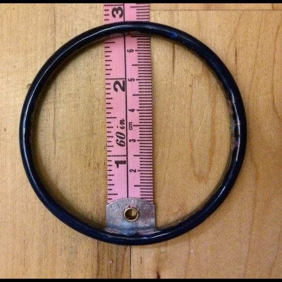 Vintage Chinese cloisonné enamel ceramic  bangle. - Picture 4 of 4