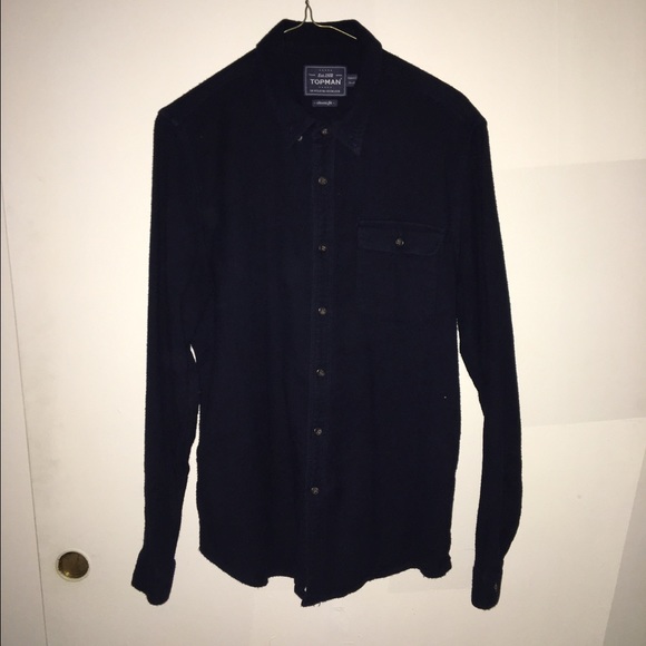 Topman Other - Topman Navy Button Down