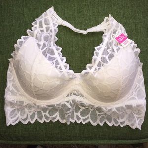Lace Halter Bra