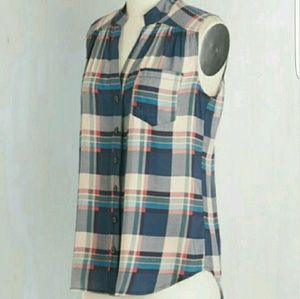 Modcloth Expedition Marks the Spot Top