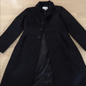 Black trench coat