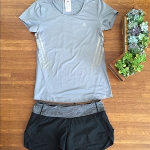 Lululemon and Adidas running set