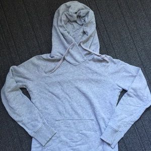 H&M Gray Hooded Pullover Sweatshirt Size 38 small