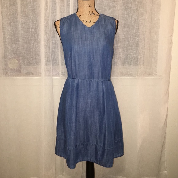 Chambray denim GAP dress