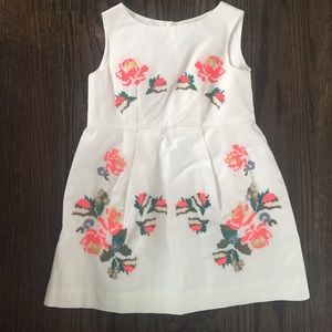 SOLD. Bonpoint embroidered dress