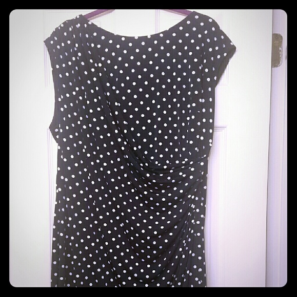 Dressbarn Faux Wrap Dress