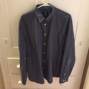 H&M long sleeve button down.