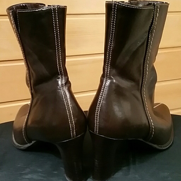 Leather Franco Sarto boots - Picture 1 of 4