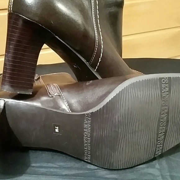 Leather Franco Sarto boots - Picture 4 of 4