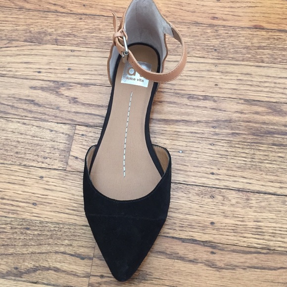 Ankle strap flats - moving must sell