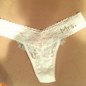 Victoria's Secret "Mrs." Thong