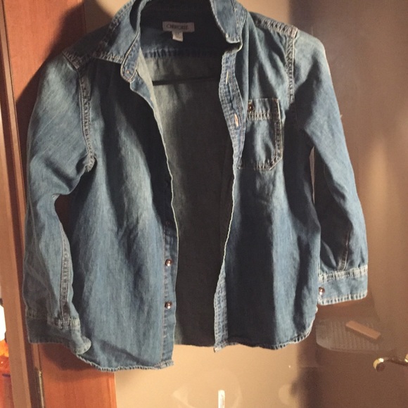 Boys Cherokee denim shirt.
