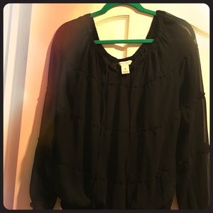 Peasant blouse, very soft and feminine