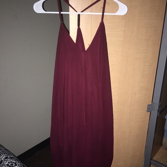 Burgundy Dress - Picture 2 of 4