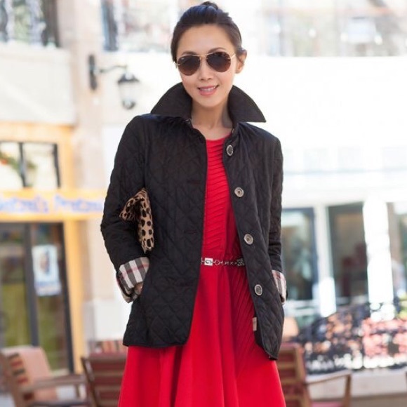 Burberry Brit Black Quilted Jacket