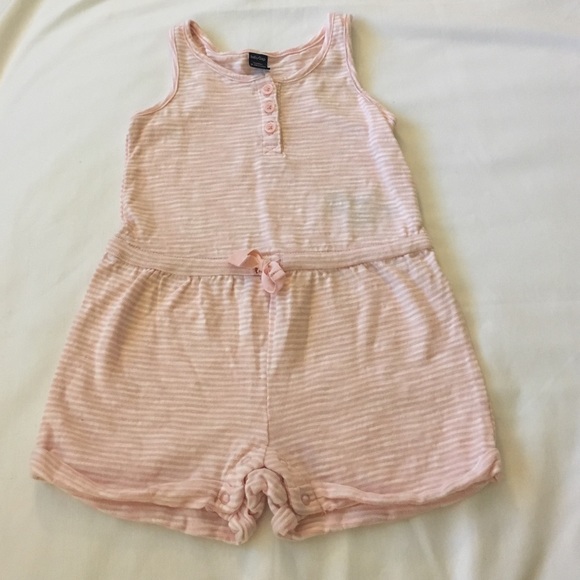 stripe romper