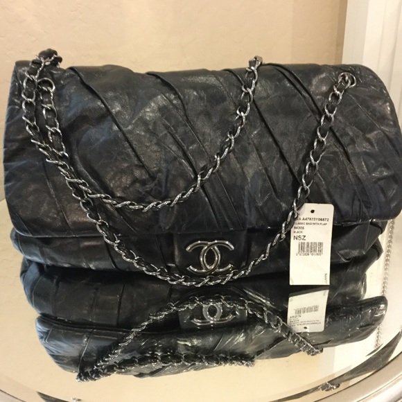 Authentic Chanel flap bag