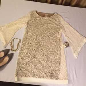 Beautiful Lace Overlay Dress