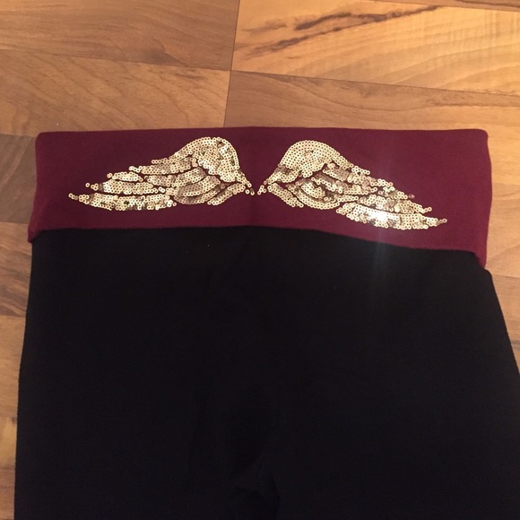 Victoria's Secret Sequin Wings Favorite Yoga Pant