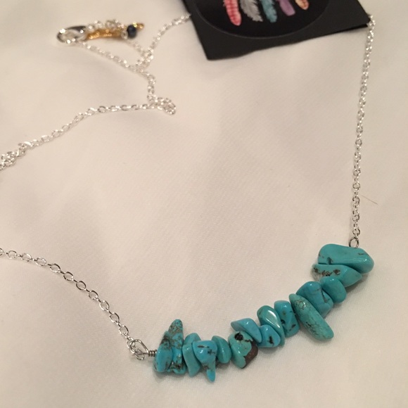 Turquoise Gem Necklace - Picture 2 of 3