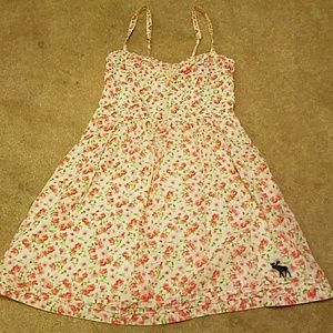 Flower print dress