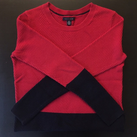 Tommy Hilfiger color block sweater