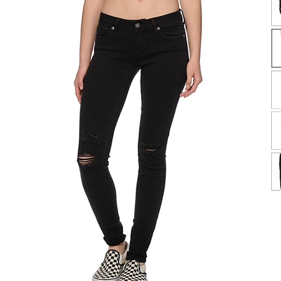 Black jean leggings jeggings