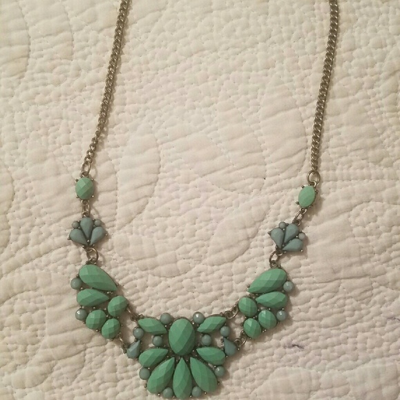 Aqua Statement Necklace