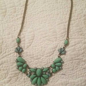 Aqua Statement Necklace