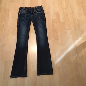Size 3 Rock Revivals with a boot cut flare