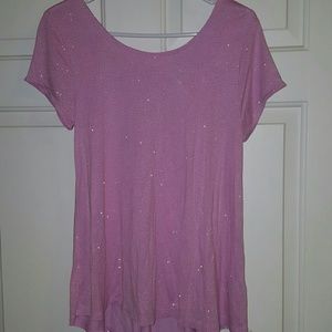 Pink sparkle shirt