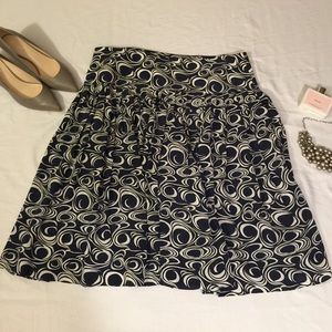 Beautiful Drop Waist Silk Skirt