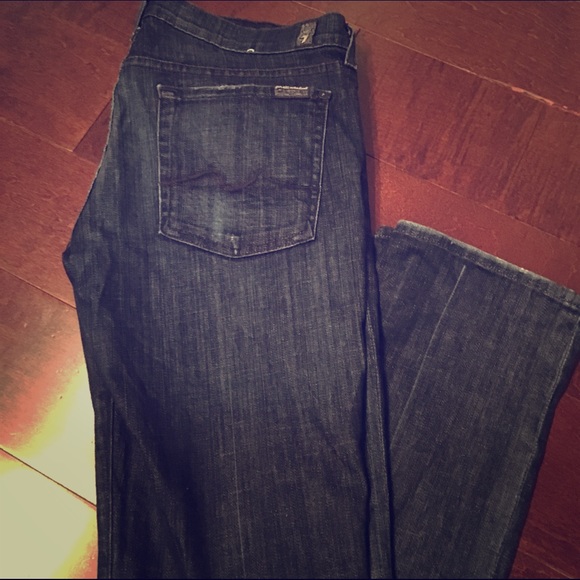 MENS 7 For All Mankind Straight Leg Jeans