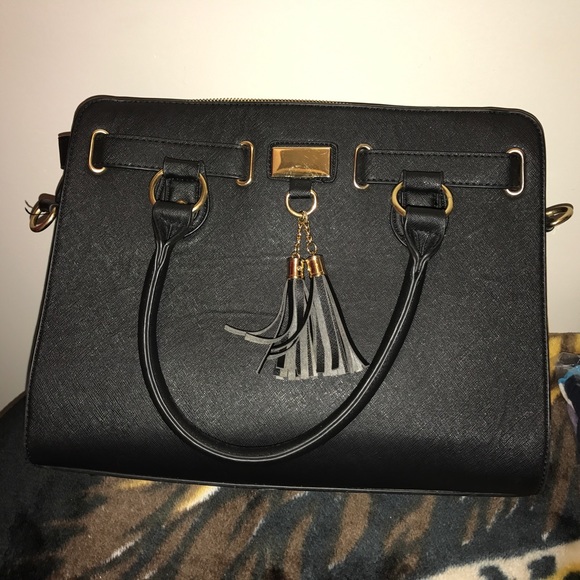 Black purse