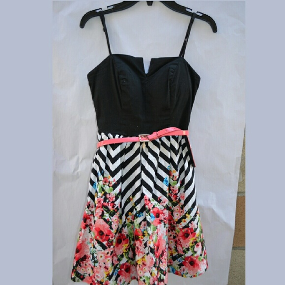 B Darlin floral dress