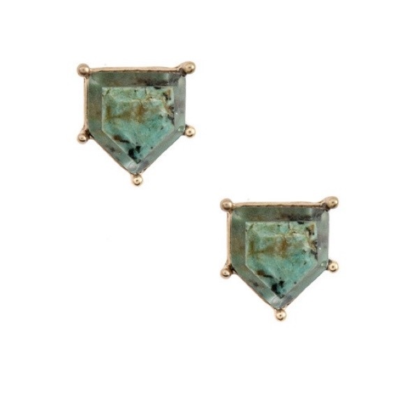 Vintage Stone Earrings