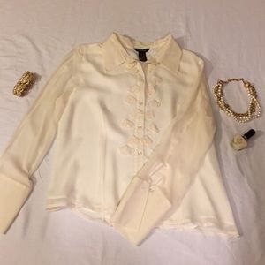 Beautiful Embellished Silk Shirt