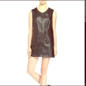 🚫SOLD🚫💥FLASH SALE💥Black Leather Dress 😎