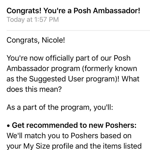 Meet your Posher, Nicole - Picture 2 of 8