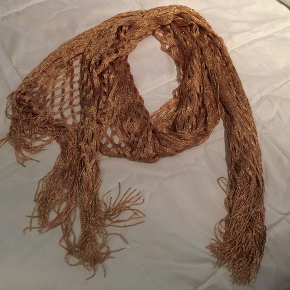 Gold fish net decorative wrap 58 x 23