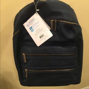 Honest company City diaper backpack navy